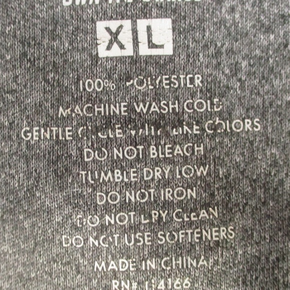 Indiana University Sweatshirt Men's XL Gray Red 1/4 Zip Pullover Colosseum - Picture 6 of 7